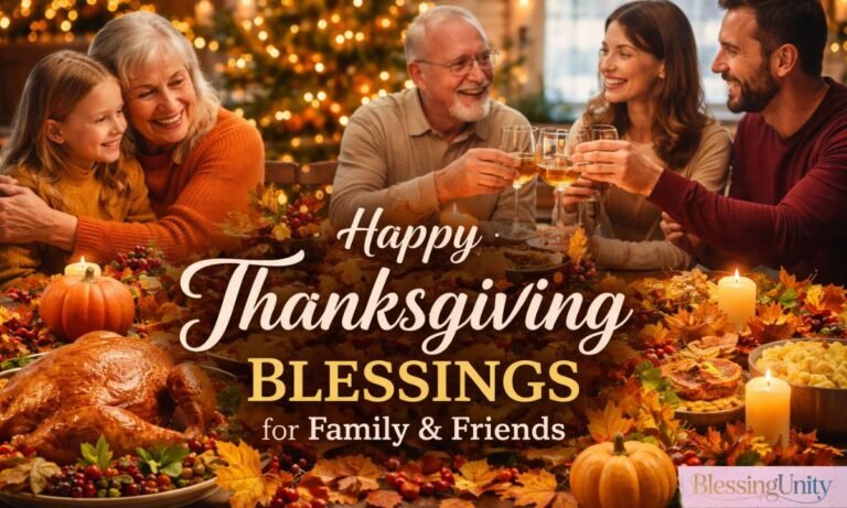 217+ Happy Thanksgiving Blessings Images for Family and Friends