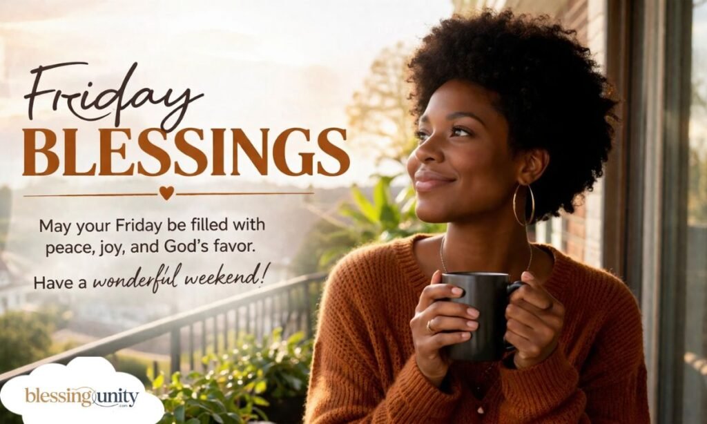 African American Friday Blessings for Social Media