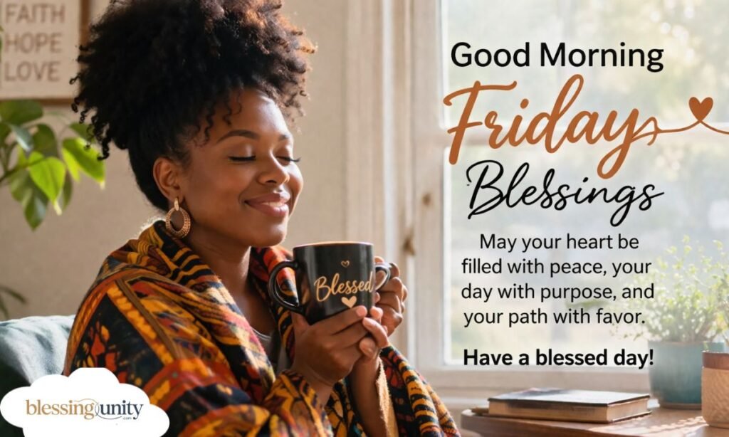 African American Good Morning Friday Blessings