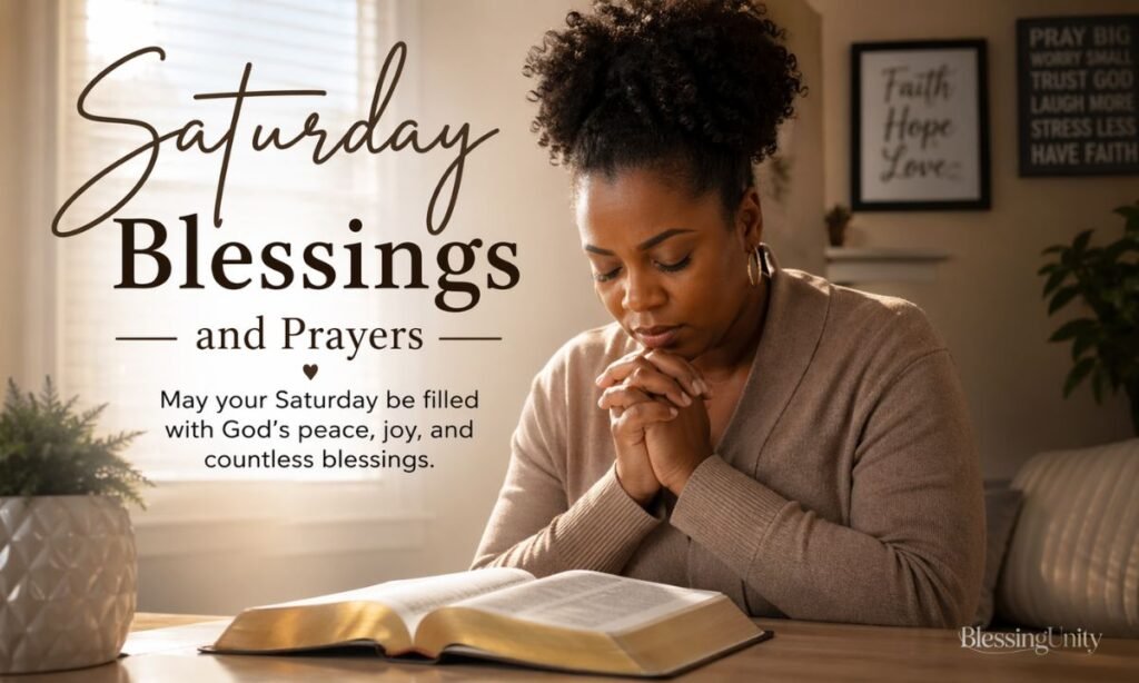 African American Saturday Blessings and Prayers