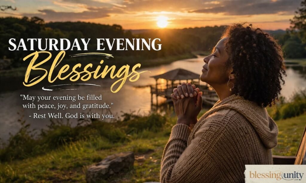 African American Saturday Evening Blessings