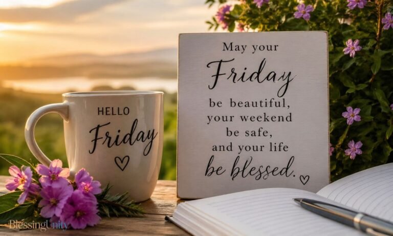 Beautiful Friday Blessings and Quotes for a Safe Weekend