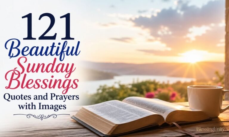 Beautiful Sunday Blessings Quotes and Prayers with Images