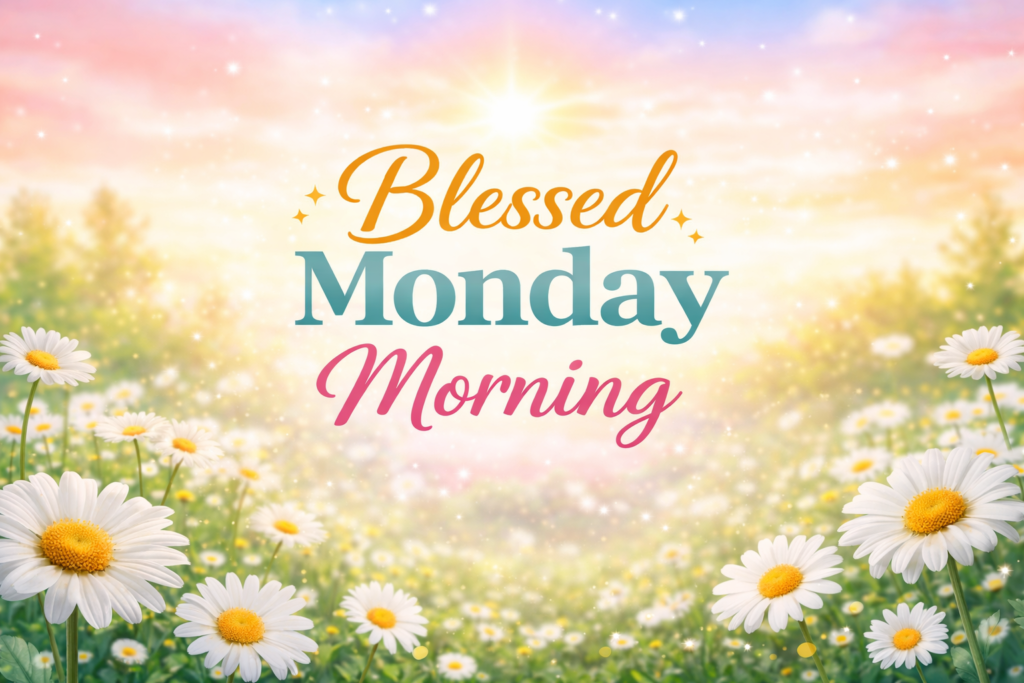 Blessed Monday Morning