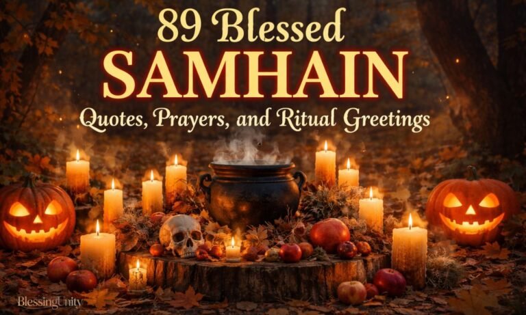 Blessed Samhain Quotes, Prayers, and Ritual Greetings