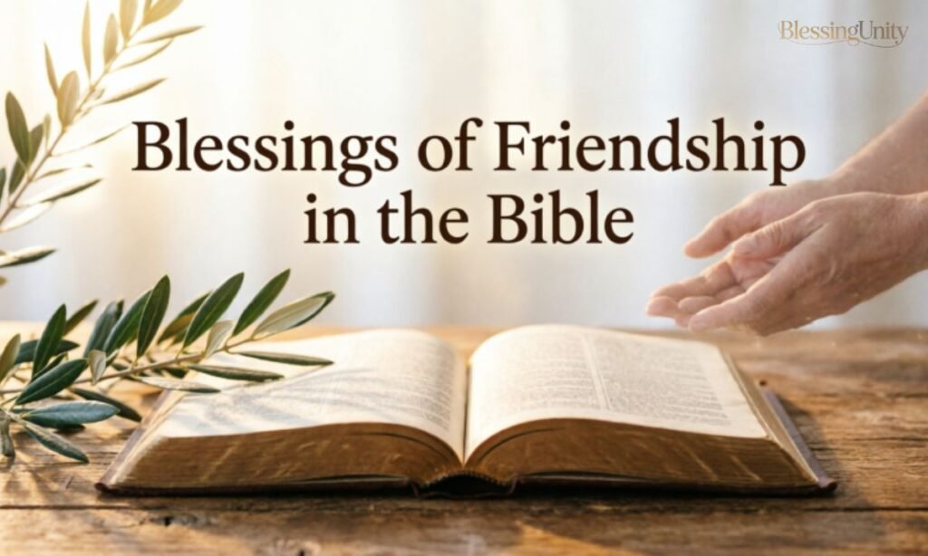 Blessings of Friendship in the Bible