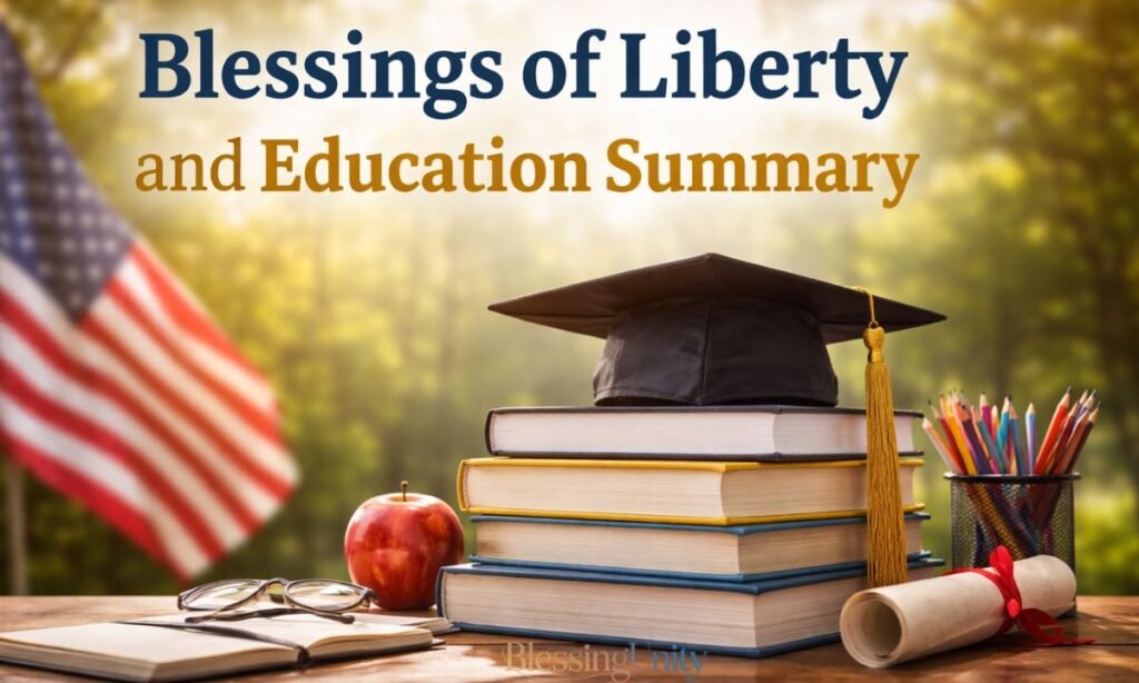 Blessings of Liberty and Education Summary