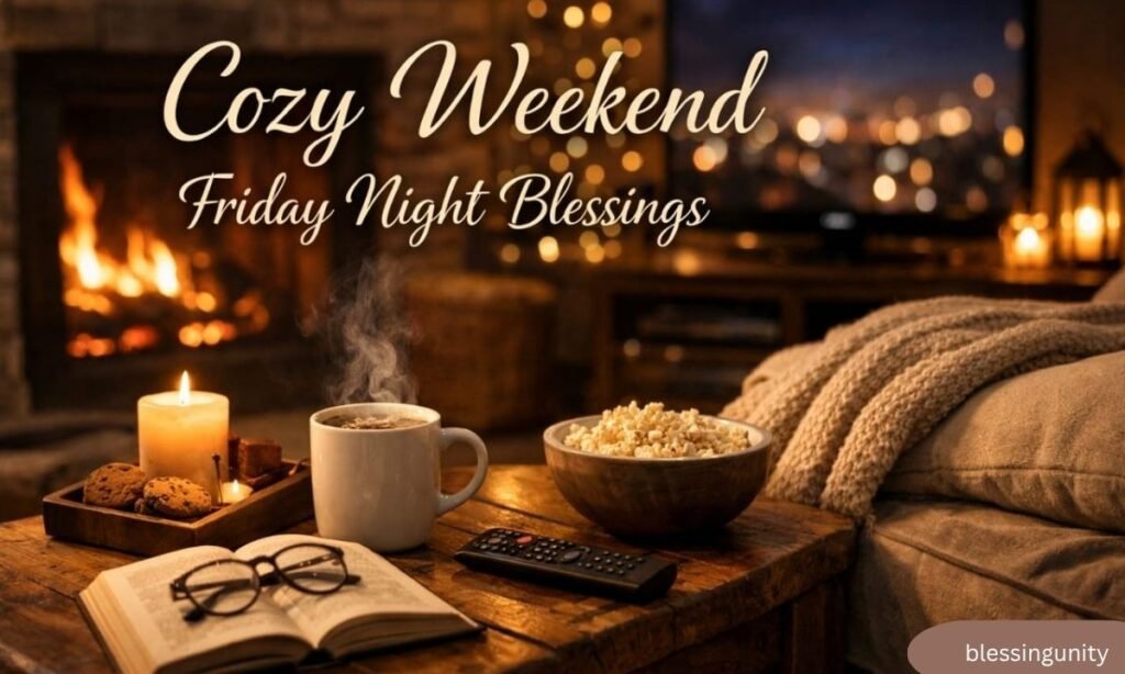 Cozy Weekend Friday Night Blessings