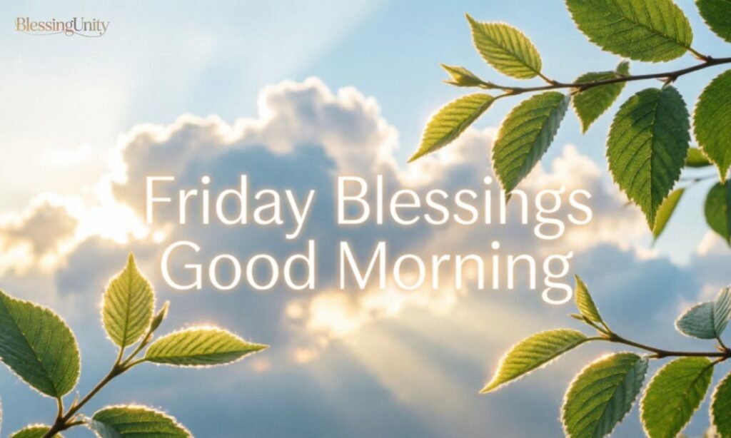 Friday Blessings Good Morning