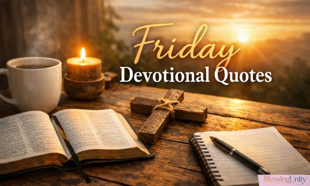 Friday Devotional Quotes