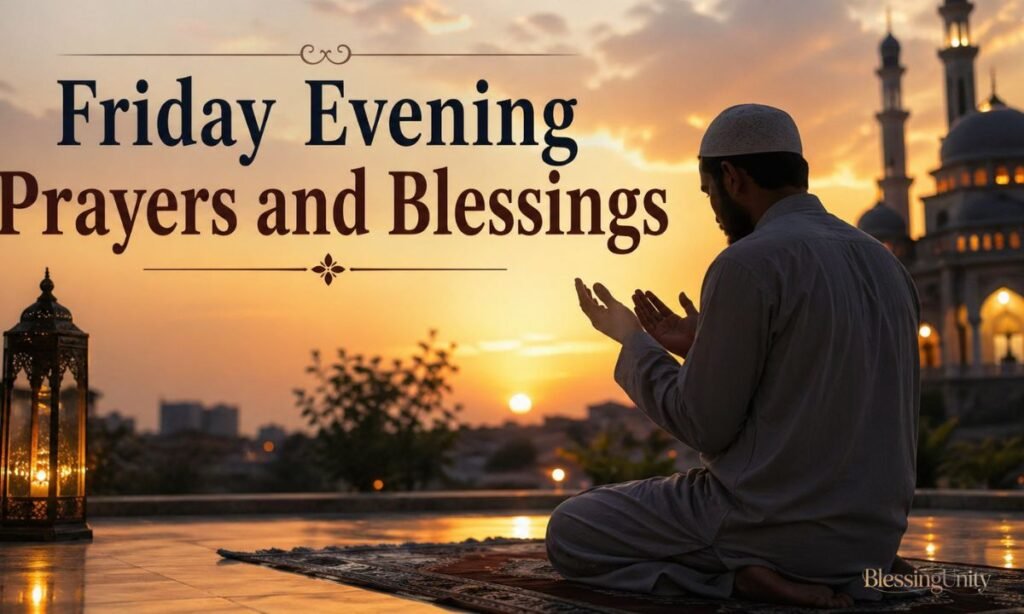 Friday Evening Prayers and Blessings