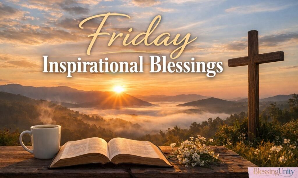 Friday Inspirational Blessings