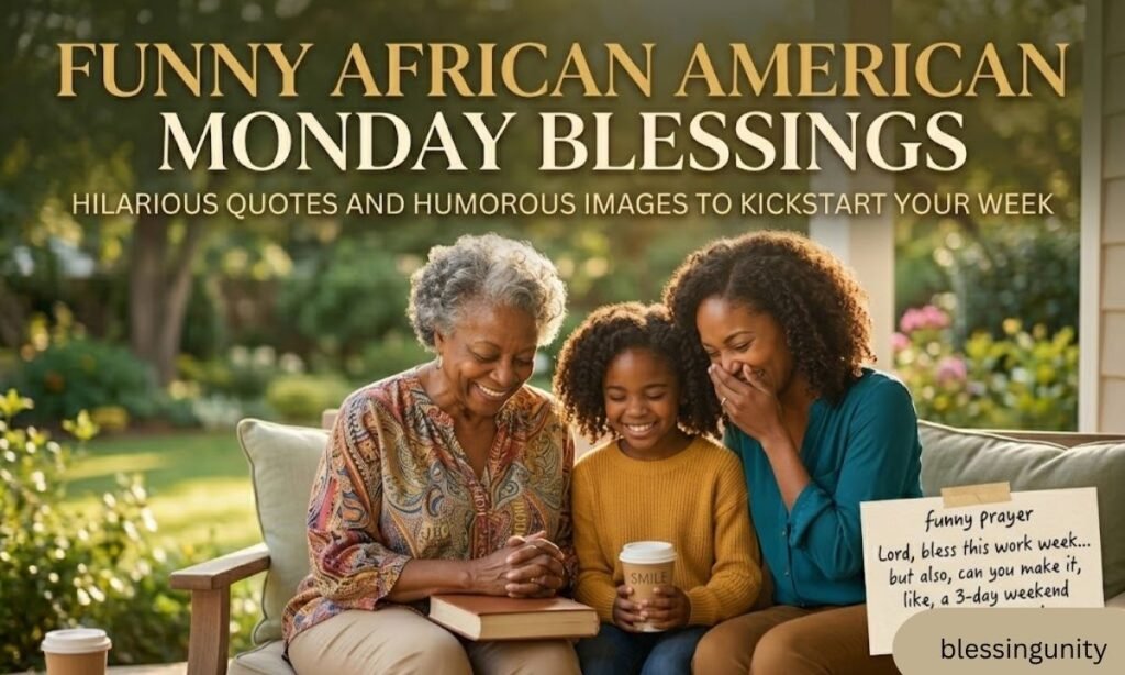 Funny African American Monday Blessings