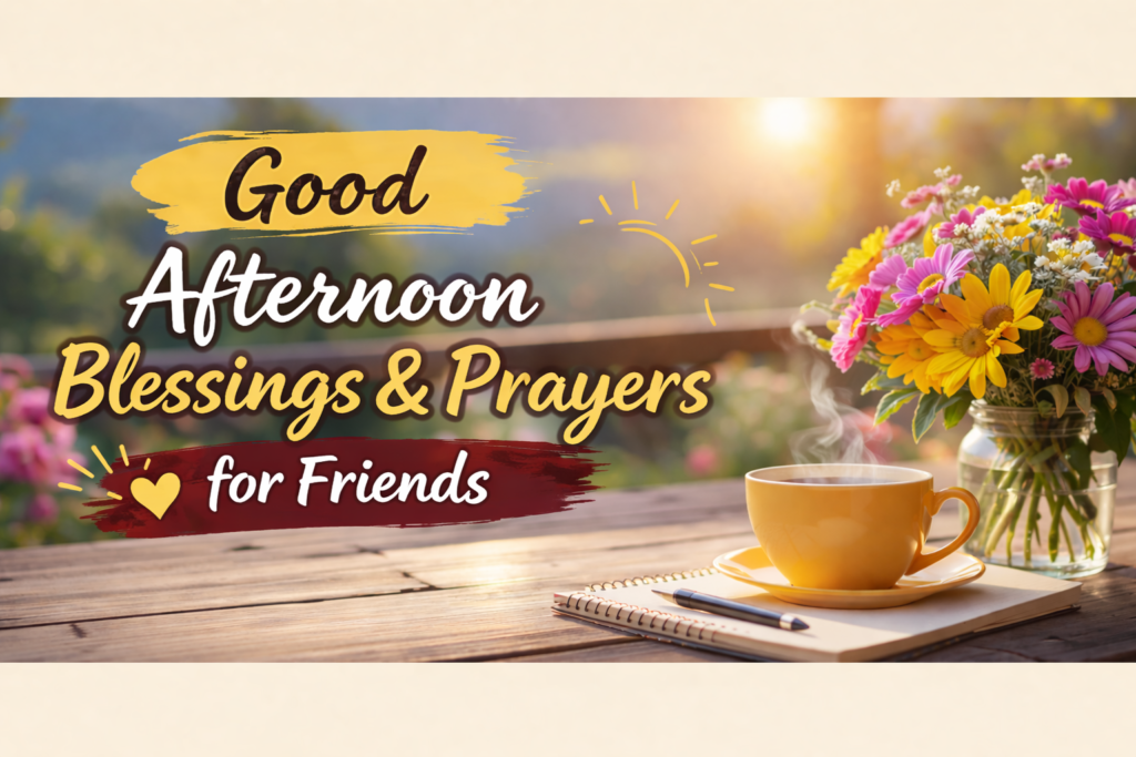 Good Afternoon Blessings and Prayers