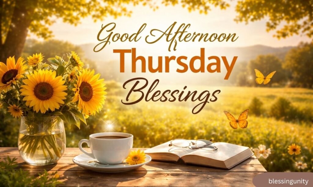 Good Afternoon Thursday Blessings
