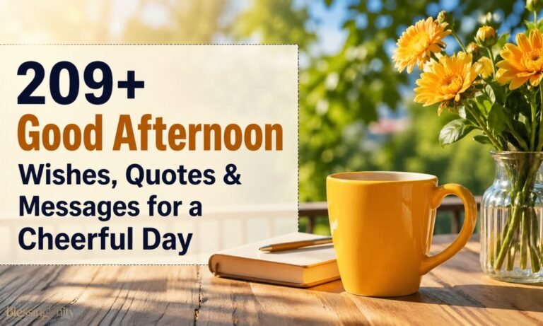 Good Afternoon Wishes, Quotes & Messages for a Cheerful Day