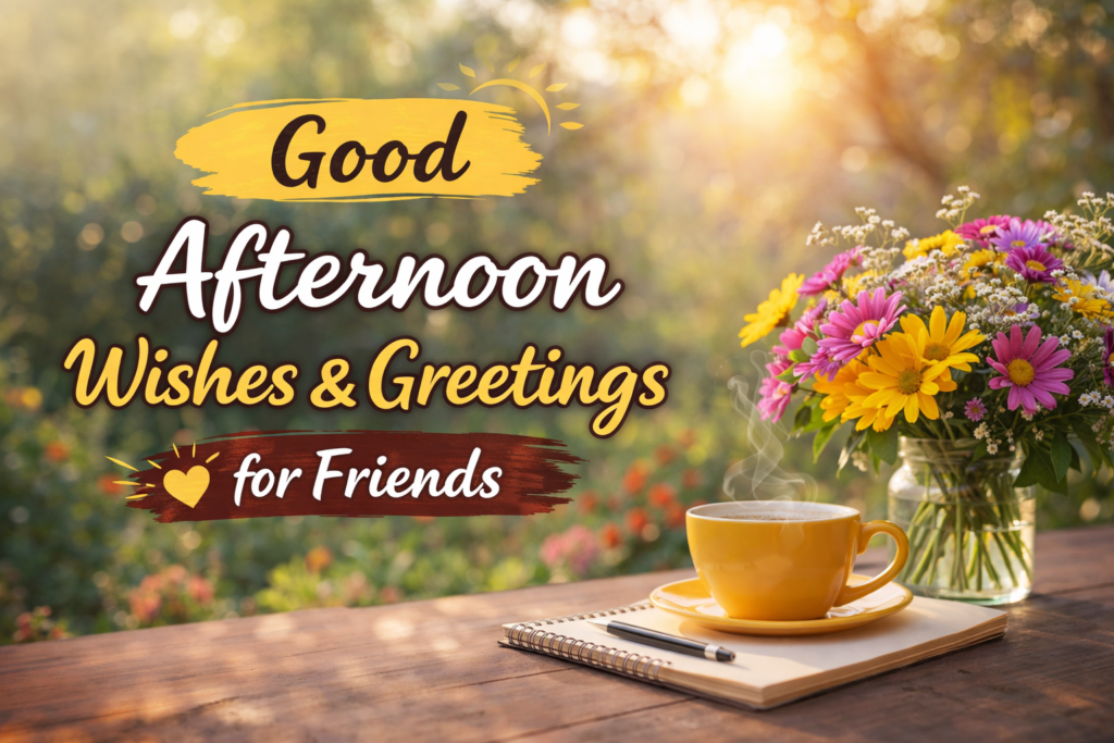 Good Afternoon Wishes and Greetings