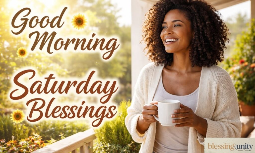 Good Morning African American Saturday Blessings