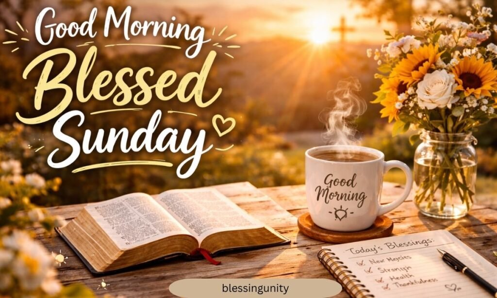 Good Morning Blessed Sunday