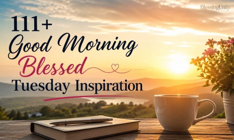 Good Morning Blessed Tuesday Inspiration