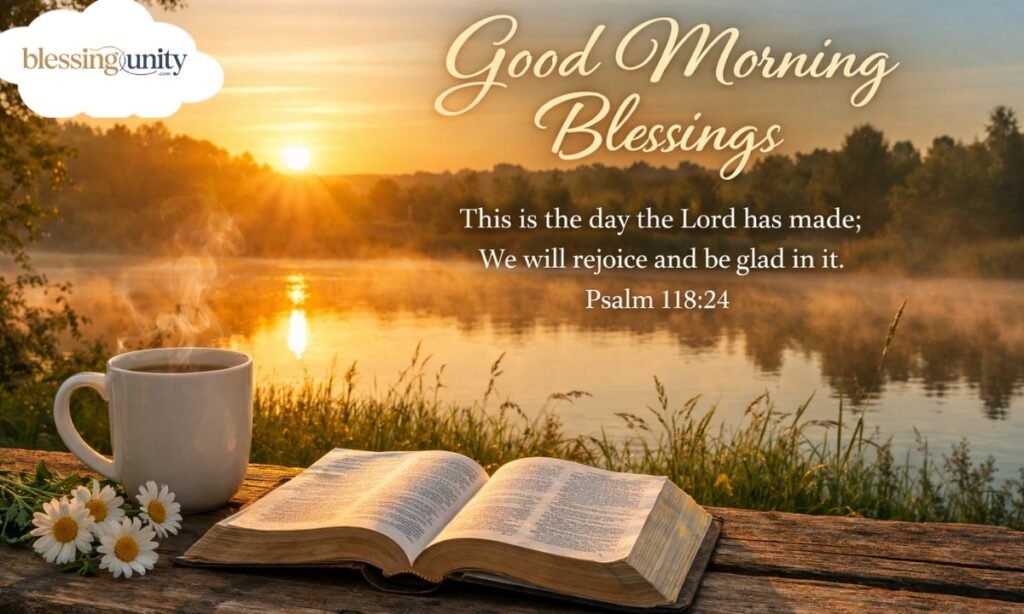 Good Morning Blessings Bible Verse