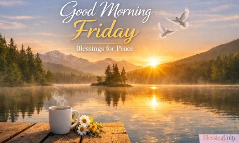 313+ Good Morning Friday Blessings Images And Quotes  for Peace