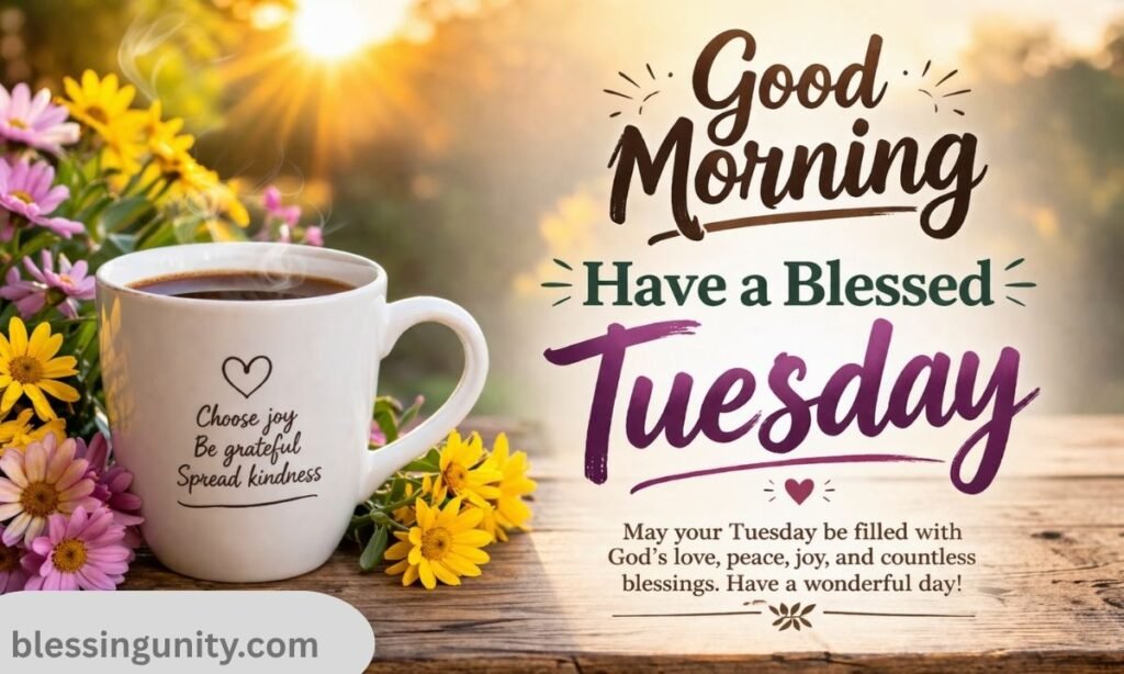 Good Morning Have a Blessed Tuesday