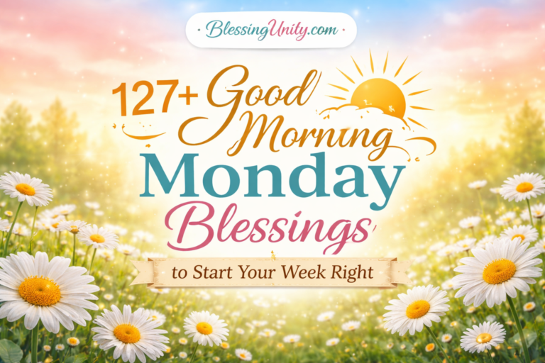 Good Morning Monday Blessings