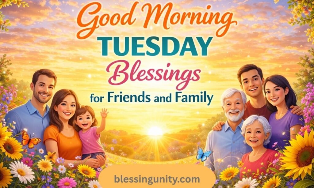 Good Morning Tuesday Blessings for Friends and Family