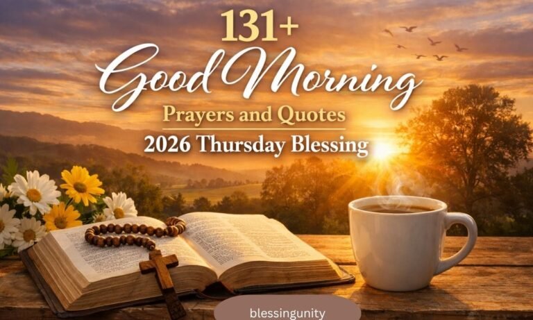 Good Morning s Prayers and Quotes 2026Thursday Blessing (1)