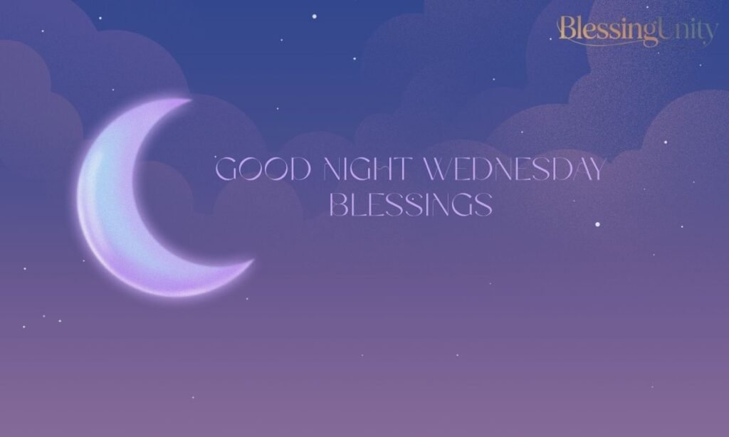Good Night Wednesday Blessings
