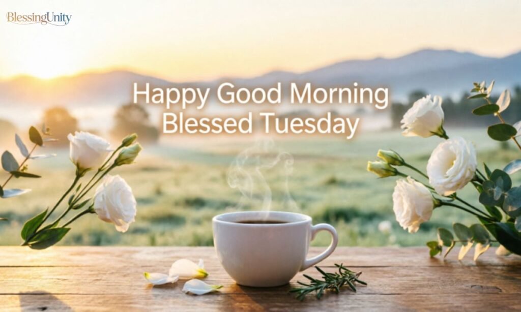 Happy Good Morning Blessed Tuesday