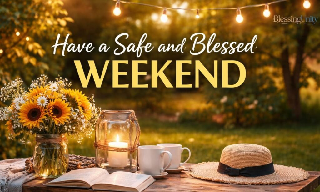 Have a Safe and Blessed Weekend