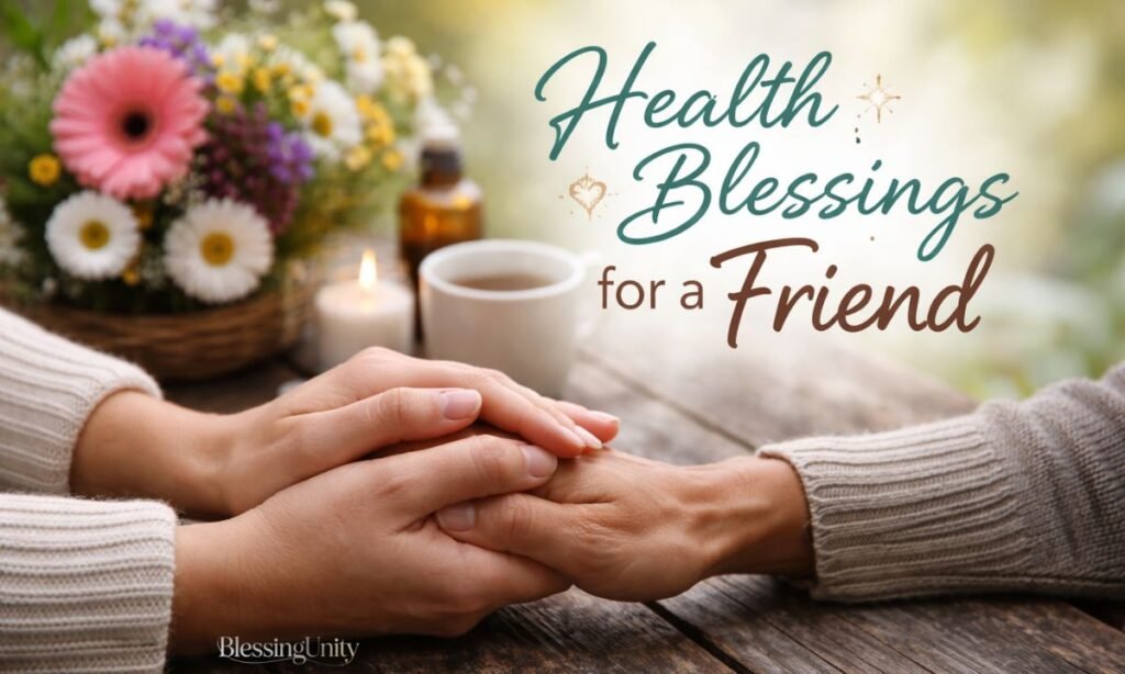 Health Blessings for a Friend