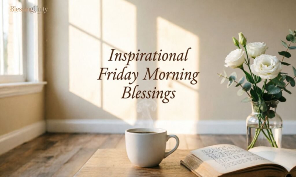Inspirational Friday Morning Blessings