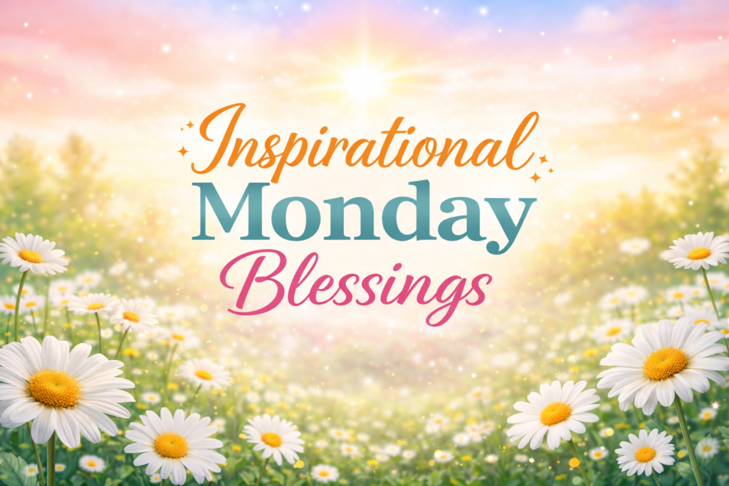 Inspirational Monday Blessings