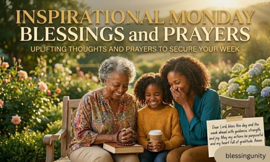 Inspirational Monday Blessings and Prayers