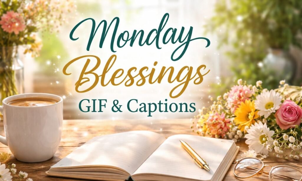Monday Blessings GIF and Captions