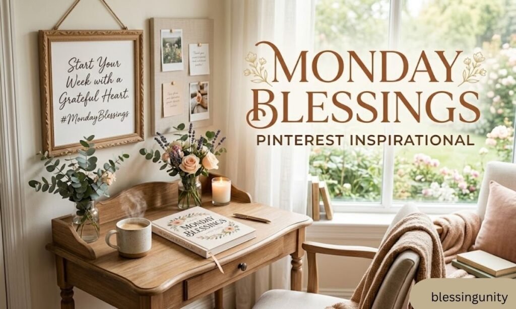 Monday Blessings Pinterest Inspirational