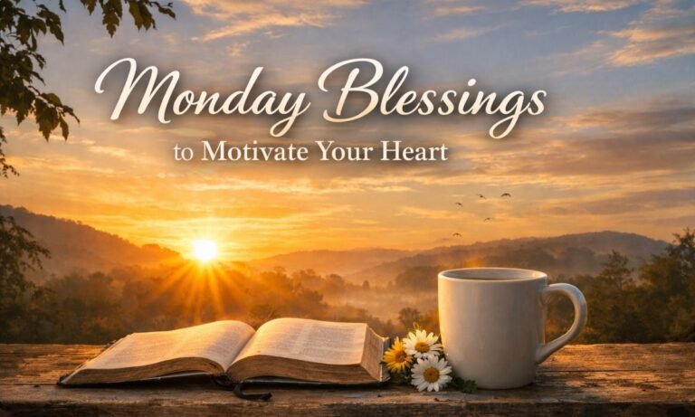 Monday Blessings to Motivate Your Heart