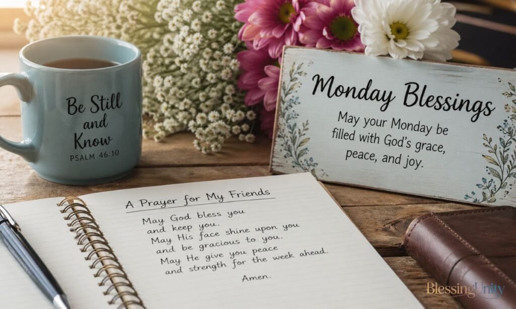 Monday Prayers and Blessings for Friends