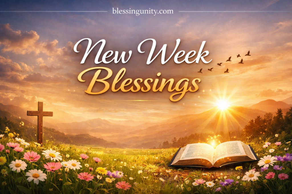 New Week Blessings Images