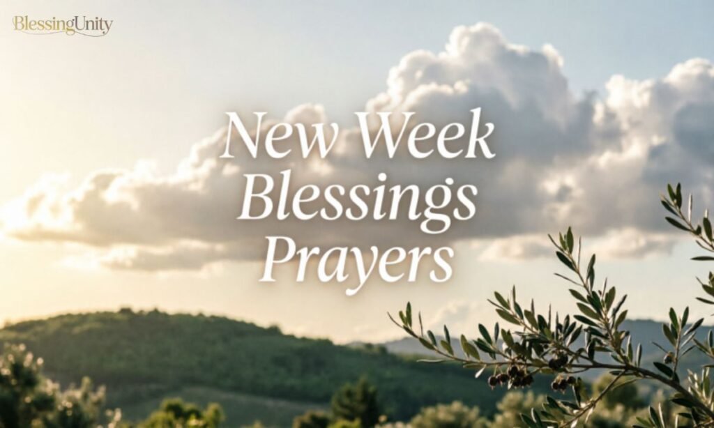 New Week Blessings Prayers