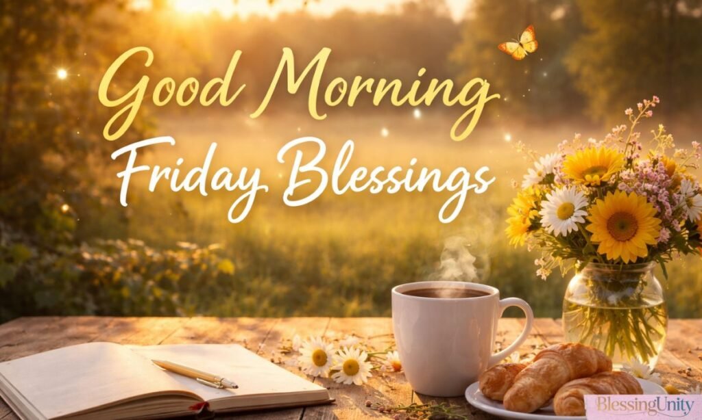 Positive Good Morning Friday Blessings