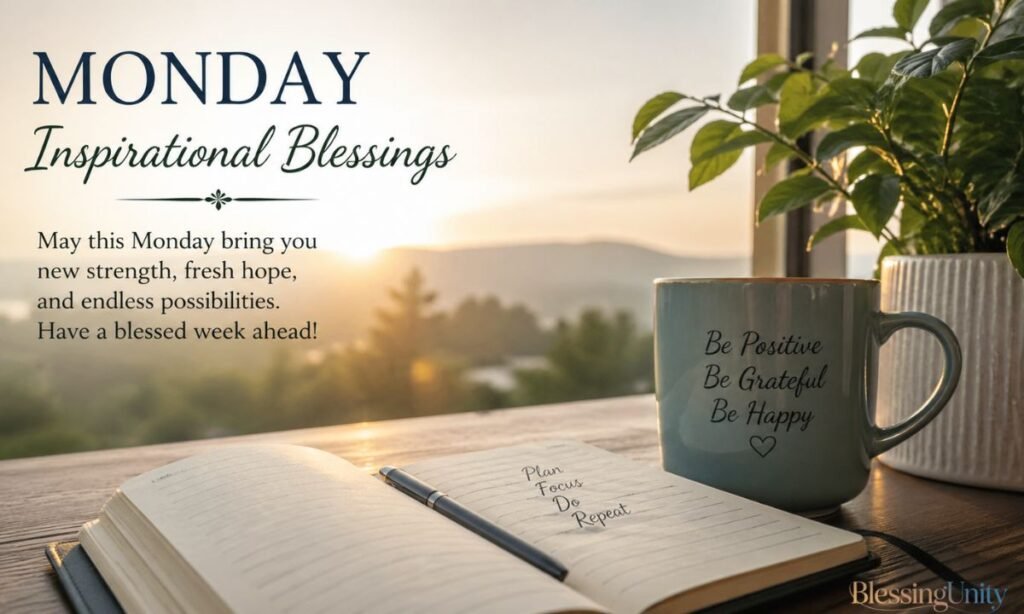 Monday Inspirational Blessings