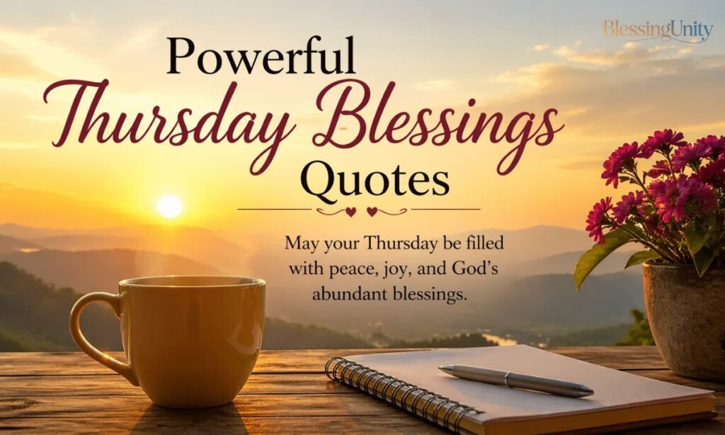 Powerful Thursday Blessings Quotes