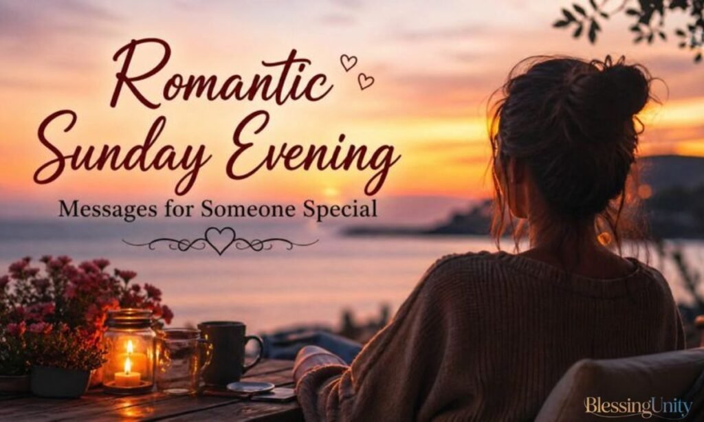 Romantic Sunday Evening Messages for Someone Special