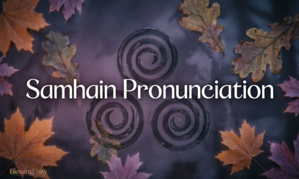 Samhain Pronunciation