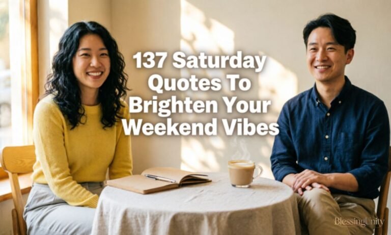Saturday Quotes To Brighten Your Weekend Vibes