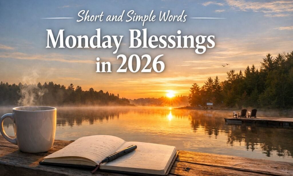 Short and Simple Words Monday Blessings in 2026
